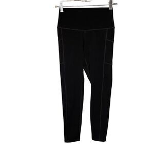 Colorfulkoala Women High‎ Waisted Capri Leggings High Waisted Small Pockets Grey